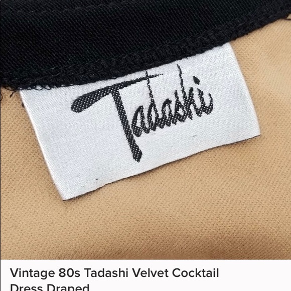 Vintage Velvet Tadashi ball gown - Picture 6 of 7